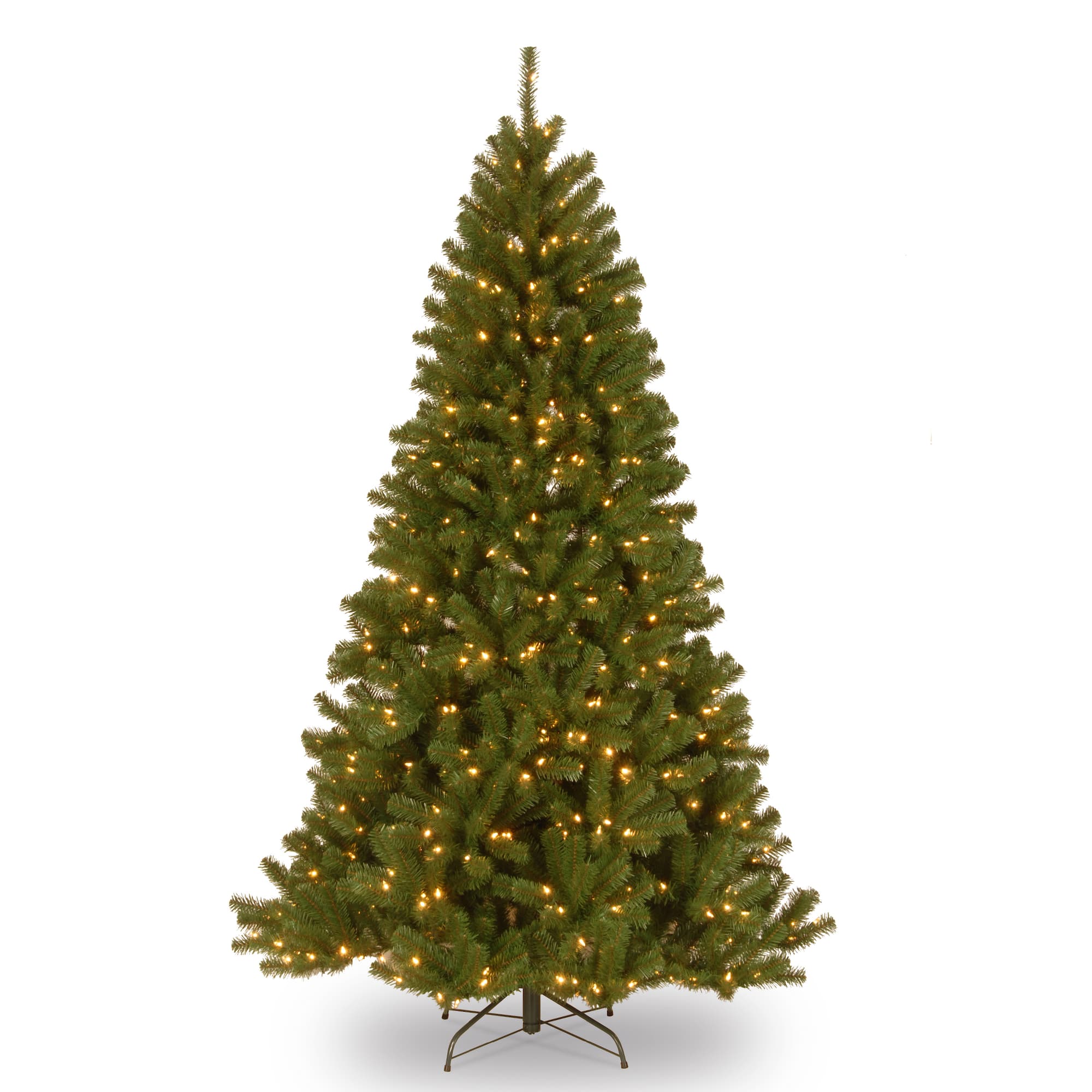7 ft. Pre-lit North Valley Spruce Full Artificial Christmas Tree